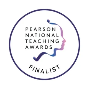 Pearson National Teaching Awards finalist logo