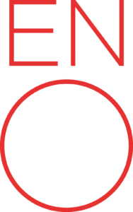 A red circle and the letters EN